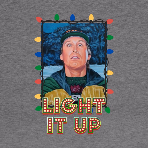 Light It Up Clark Griswold Christmas Vacation by CB Creative Images